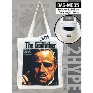 กระเป๋าผ้า  Cotton tote bag the godfather