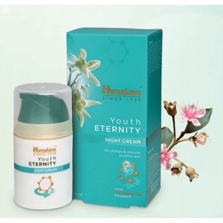 Himalaya Youth Eternity นวัตกรรมใหม่ที่มีสารสกัดจากสเต็มเซลล์พืช Night Cream ขนาด 50ml EXP 04/2022