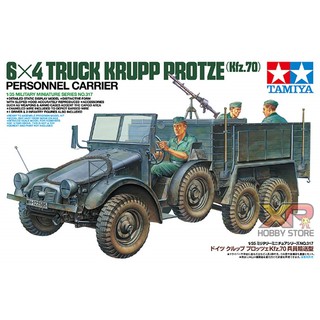 [Tamiya] 1/35 : 6x4 Truck Krupp Protze (Kfz.70) Presonnel Carrier (TA 35317)