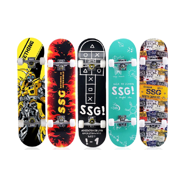 SSG Skateboards สเก็ตบอร์ด 🛹 80*20cm ผู้เริ่มต้นเล่น-มืออาชีพ จัดส่งเร็ว (*พร้อมส่ง*)