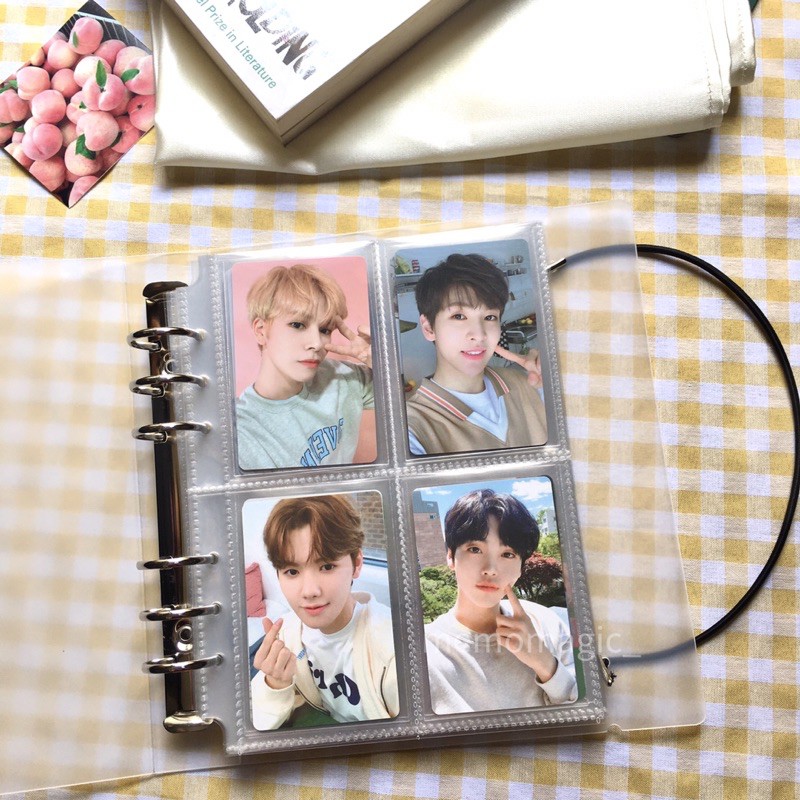 แฟ้มใส่การ์ด A5 (ไซส์เล็ก) พร้อมส่ง [โปรดตรวจสอบขนาด,ระยะห่วงก่อนสั่งซื้อ ]