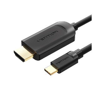 Vention สายเคเบิล USB C เป็น HDMI 4K HDMI สำหรับ MacBook Pro Dell XPS Samsung S9 S8