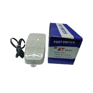 สวิทช์เหยียบ (Foot Switch) FS-3 COM/1NO/1NC 10A 250VAC