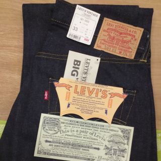 กางเกงยีนส์ ลีวายส์Levis bigE 1955 deadstock กระดุม555