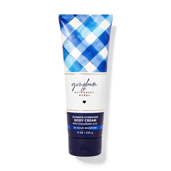 Bath and Bodyworks Body cream Gingham