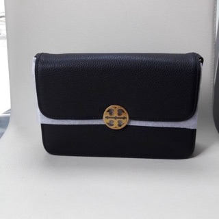 Toryburch chelsea double flap  ไซส์ 24 cm.