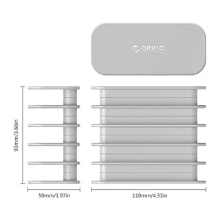 Orico DK205 แท่นชาร์จเดสก์ท็อป พอร์ต USB พาวเวอร์ซัพพลาย ตัวยึดเดสก์ท็อป สร้างสรรค์ เป็นระเบียบเรียบร้อย เดสก์ท็อปของคุณด้วยตัวยึด
