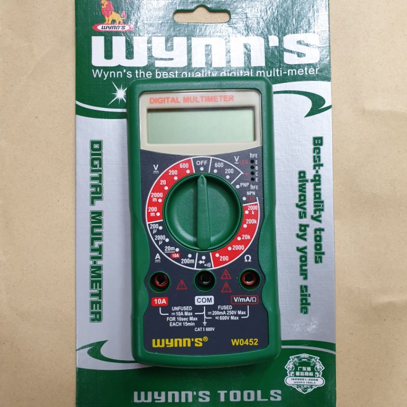 Wynn's มัลติมิเตอร์ระบบดิจิตอลยี่ห้อWynn's