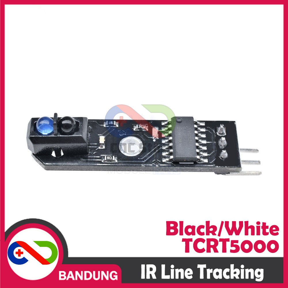 INFRARED LINE TRACKING โมดูลเส้นเซ็นเซอร์ขยายสีขาวสีดํา