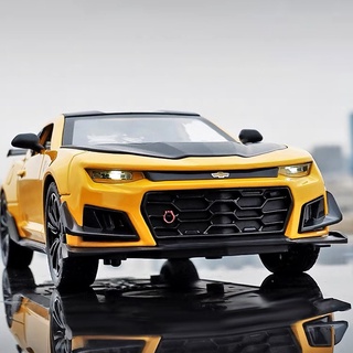 โมเดลรถยนต์ Chevrolet Camaro สเกล 1:24 ของเล่นสําหรับเด็กผู้ชาย ของขวัญวันเกิด