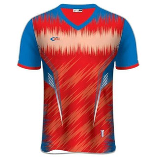 เสื้อกีฬาพิมพ์ลาย ABBA รุ่น V001