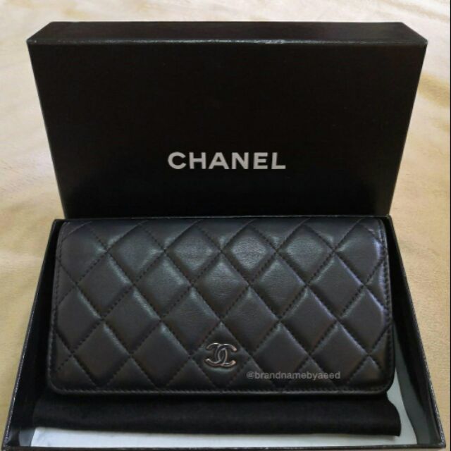 Chanel wallet lamb skin holo16xxxxxx