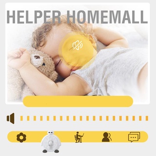 Helper Homemall พัดลมไฟฟ้า ขนาดเล็ก ลายการ์ตูน สําหรับหอพักนักเรียน โต๊ะข้างเตียง ห้องนอน สํานักงาน