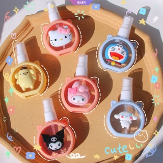 ขวดสเปรย์พลาสติก ABS ลายการ์ตูน Sanrio Cinnamoroll My Melody Kuromi Hello Kitty ขนาด 55 มล. แบบพกพา [RAIN]