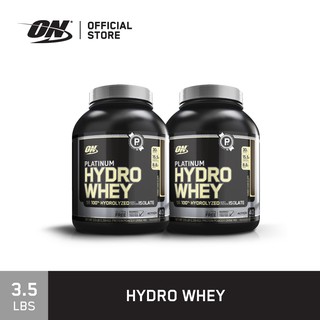 [ส่งฟรี !!] OPTIMUM NUTRITION Hydro Whey 3.5 Lbs. 2 กระปุก รส Chocolate ( HYDRO WHEY x2 Units )