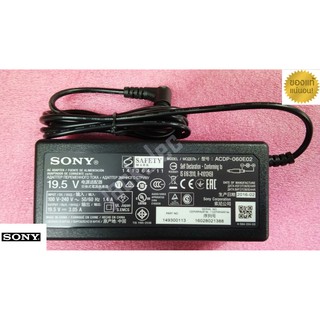 แท้ adapter อแดปเตอร์ โซนี่ sony 19.5v 3.05a หัวเข็ม