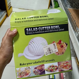 hibg อุปกรณ์ ชาม สไลด์ ผัก และ ผลไม้ salad cutter bowl