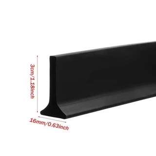 SWEE Water Stopper อุปกรณ์ห้องน้ํา Shower Dam Barrier Flood Barrier แห้งและเปียกแยกซิลิโคน Self-Adhesive
