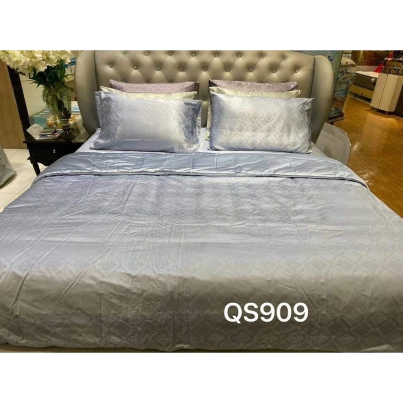 [ของแท้💯%] QS909 : Jessica Jacquard Silk Shine 650 เส้น เครื่องนอนเจสซิก้า แจ็คการ์ด ซิลค์ชายน์ (ผ้า