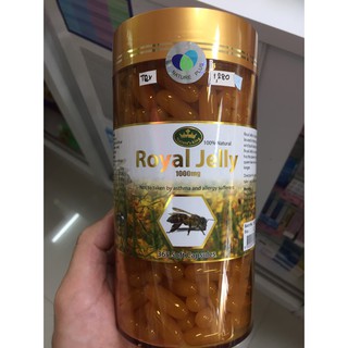 Natures King Royal Jelly นมผึ้ง เนเจอร์คิง 1000mg 365 เม็ด ของแท้ มี อย