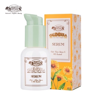 BEAUTY COTTAGE CALENDULA ACNE CLEAR COMPLEX SERUM - บิวตี้ คอทเทจ คาเลนดูล่า แอคเน่ เคลียร์ คอมเพล็กซ์ เซรั่ม (30 ML.)