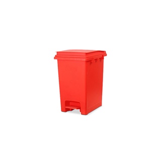 ถังขยะพลาสติกแบบมีเท้าเหยียบ COMBI WARE RX-15E-RED สีแดง ขนาด 15 ลิตร ถังขยะ Plastic waste bin with foot pedal COMBI WAR