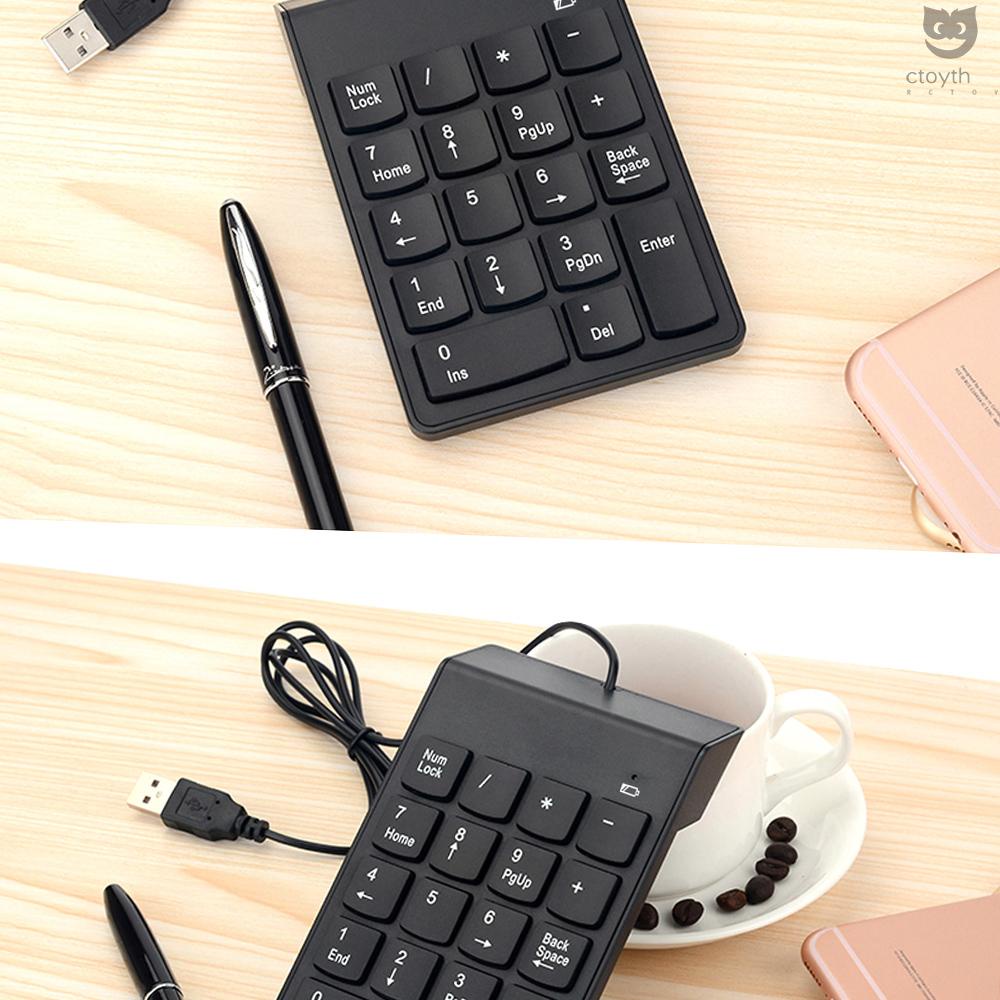 Wired USB Numeric Keypad 18 Keys Mini Digital Keyboard Replacement for iMac/Mac Pro/MacBook/MacBook Air/Pro Laptop PC #8