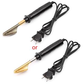 Car Bumper Repair Electric Soldering Iron With Plastic Handle Flat Tip