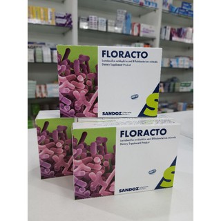 Floracto sandoz พรีไบโอติค กล่อง 14 แคปซูล