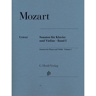 MOZART Violin Sonatas, Volume I (HN77)