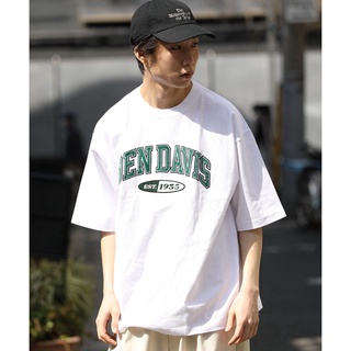 เสื้อยืดแขนสั้น คอกลม ผ้าฝ้าย พิมพ์ลาย FREAKS STORE X BEN DAVIS สไตล์วินเทจ