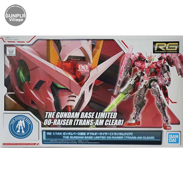 Bandai RG OO Raiser (Trans-am Clear) Ver.GBT 4573102606075 (Plastic Model)