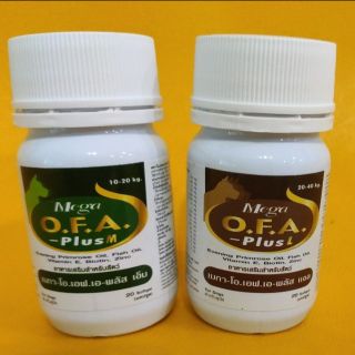 บำรุงขน mega o.f.a. 20แคปซูล สำหรับสุนัขใหญ่