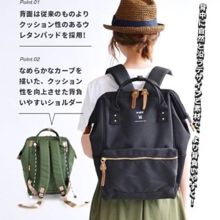 ANELLO RUCKSACK/WATER REPELLENCY PROCESS &amp;10 POCKET! ขนาดคลาสสิค