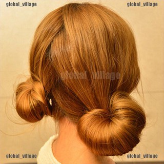 (global) กิ๊บติดผม รูปโดนัท diy สําหรับผู้หญิง 2