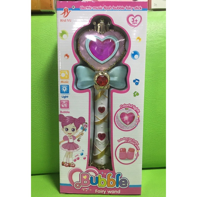 Bubble fairy wand คฑาเป่าฟองสบู่โฟรเซ่น, เจ้าหญิง , คฑาเป่าฟองเมอร์เมท มีไฟ มีเสียง