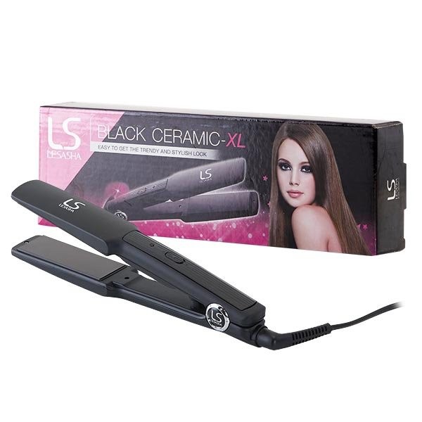 Lesasha เครื่องหนีบถนอมเส้นผม Black Ceramic รุ่น LS0320 kuron