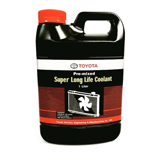 TOYOTA Pre-mixed Super Long Life Coolant น้ำยาเติมหม้อน้ำ น้ำยาหล่อเย็น TOYOTA ขนาด 1 ลิตร