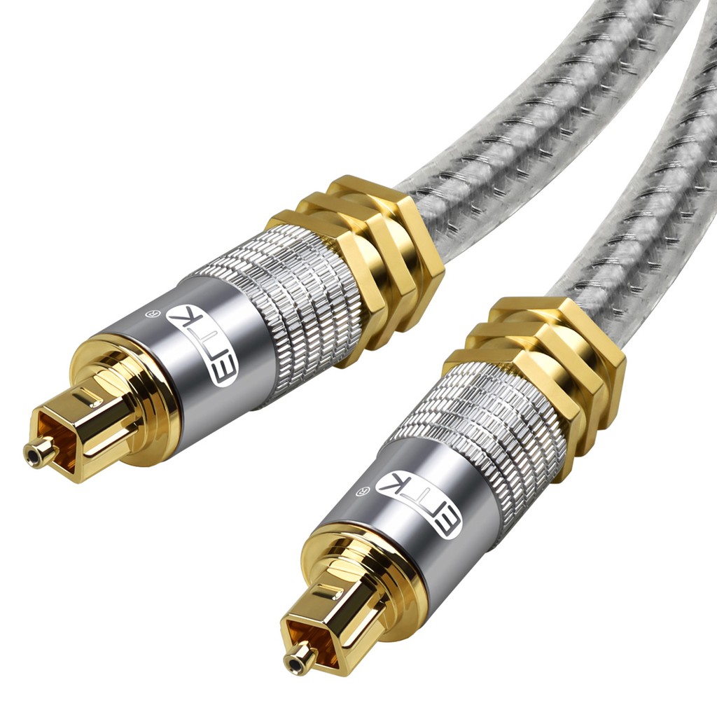 Top Grade Spdif Optical cable Gold Connector Digital Fiber Optical Toslink Audio cable OD8.0mm 1m 1.5m 2m 3m 5m