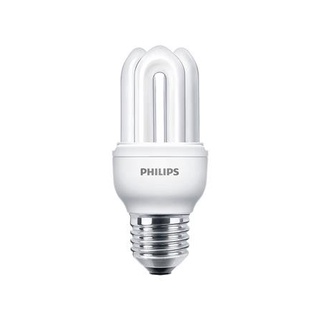 [พร้อมส่ง] HomeDoDee หลอดประหยัด PHILIPS GENIE 8W สีเหลืองขาว หลอดตะเกียบ หลอดไฟทอร์นาโด