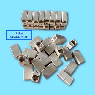 อุปกรณ์เชื่อมต่อ RJ45 RJ45 FEMALE TO FEMALE Barrel LAN