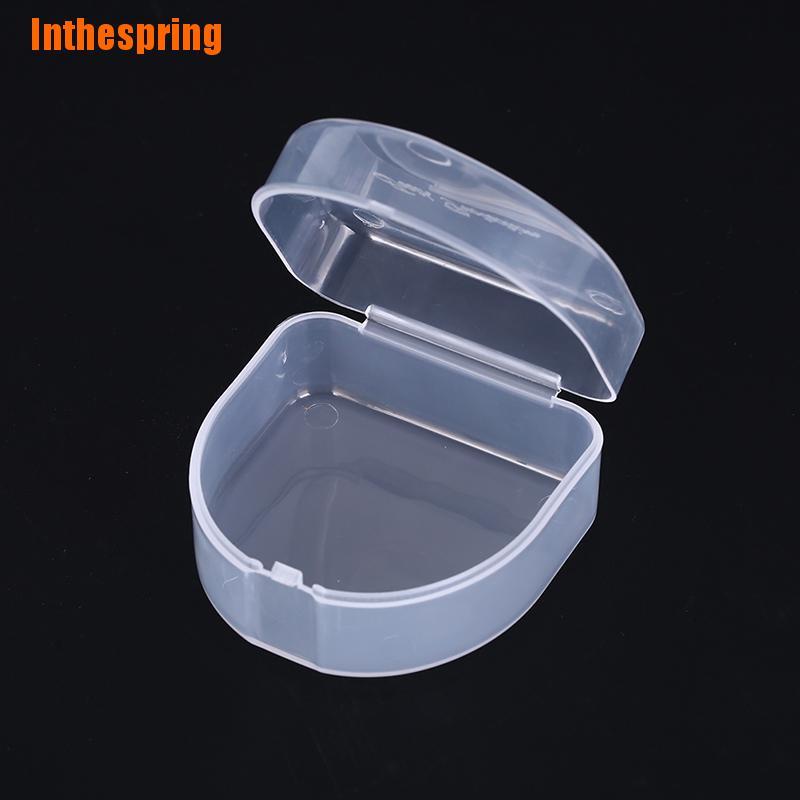(Inthespring) กล่องเก็บฟันปลอม ขนาด 6.4X6.5X3.5 ซม. 1