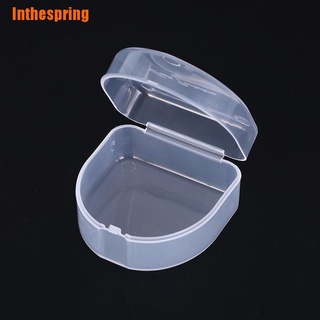 (Inthespring) กล่องเก็บฟันปลอม ขนาด 6.4X6.5X3.5 ซม. 1