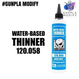 SKULL COLOR ทินเนอร์ผสมสีสูตรน้ำ Waterbase Thinner 250 ml
