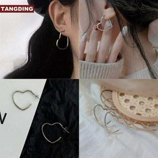 ( Cod Tangding ) ต่างหูแฟชั่นรูปหัวใจน่ารัก