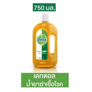 Dettol เดทตอล 750 น้ำยาทำความสะอาดเอนกประสงค์ 750ml