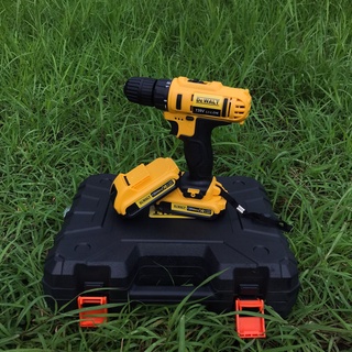 [[ส่งฟรี ไม่ต้องใส่โค้ด]] สว่านแบตระบบไร้สาย Dewalt139V รุ่นแท่นชาร์ต งานคุณภาพ กระแทก ขันน็อต