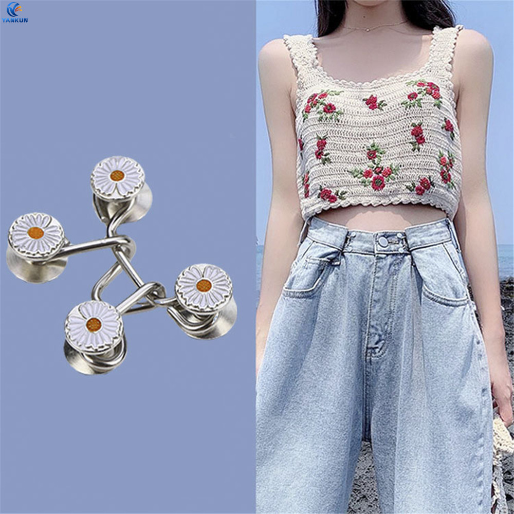 ตะขอปรับกางเกง สุดน่ารัก เปลี่ยนเอวลวมๆให้กลับมาใส่สวย