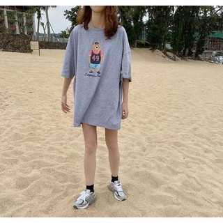 เสื้อยืด OVERSIZE ลาย California Bear