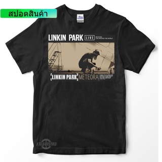 แฟชั่น เสื้อยืด พรีเมี่ยม พิมพ์ลาย linkin park METEORA สําหรับผู้ชาย